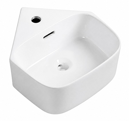 Nurgavalamu GEO 400x430x165 Valge
